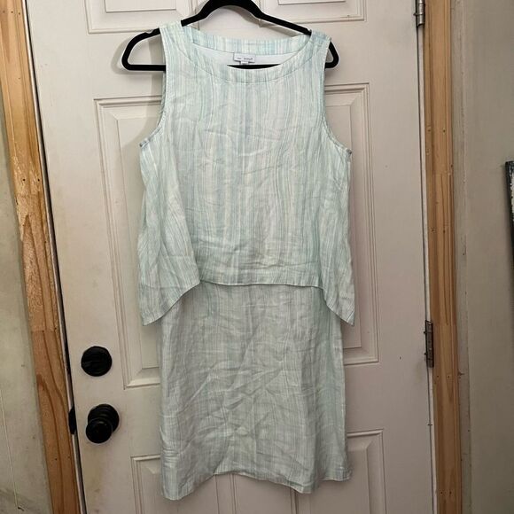 J.Jill Pure Jill 100% Linen Dress Size Medium - Picture 1 of 5
